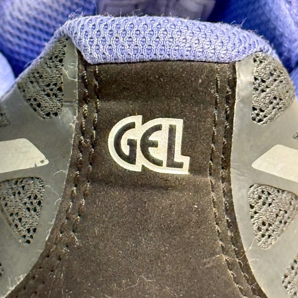 Asics Gel-Zaraca‎ Womens Running Shoes Grey Black Purple Low Top Sneakers